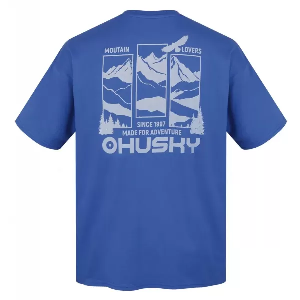  Muška majica kratkih rukava HUSKY TEE VIEW M PLAVA 