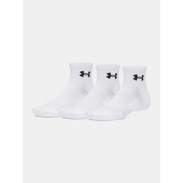  Čarape UNDER ARMOUR PERFORMANCE COTTON 3P QTR 6009686-100 BIJELA 