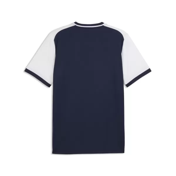  Funkcionalna muška majica PUMA TEAMLIGA26 MATCHDAY JERSEY 706544_06 PUMA TAMNOPLAVA/PUMA BIJELA 