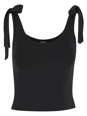 Ženska majica kratkih rukava URBAN CLASSICS TB7520A CRNO/CRNO