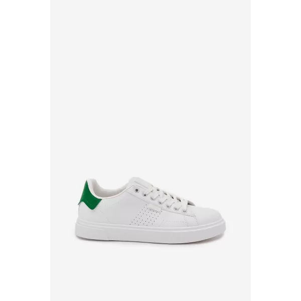  Muške cipele BIG STAR OO174116 WHITE/GREEN Big Star Shoes 