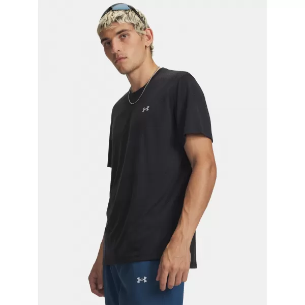  Muška majica kratkih rukava UNDER ARMOUR 6009517-001 CRNA 