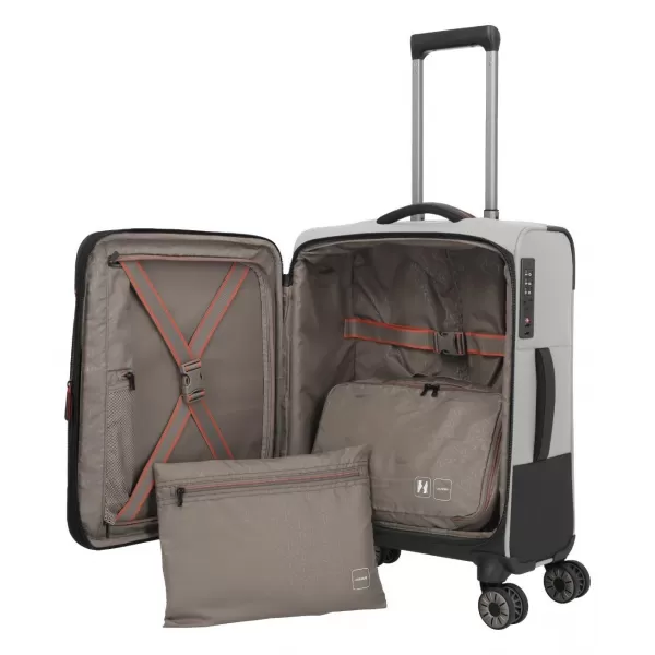  Kofer TRAVELITE Crosslite 5.0 S exp. BIJELI PIJESAK 