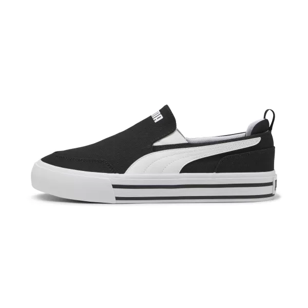  Čizme PUMA COURT CLASSIC VULC SLIPON 400216_02 PUMA CRNA/PUMA BIJELA 