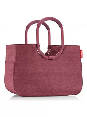 Torba za kupovinu REISENTHEL LOOPSHOPPER L TWIST MAROON