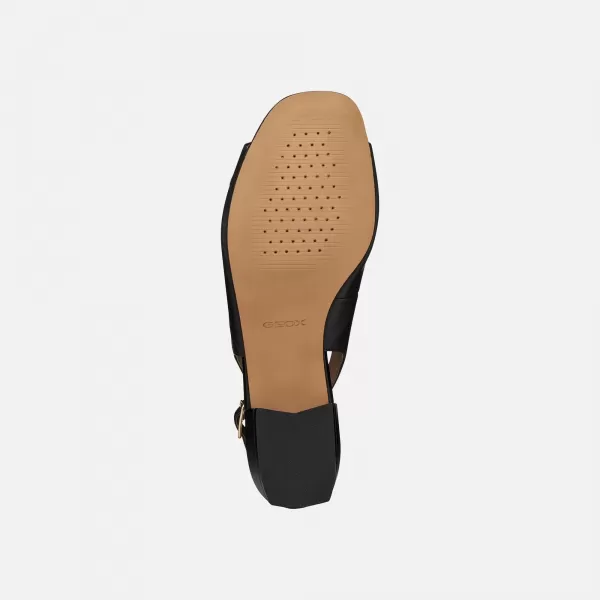  Ženske sandale GEOX NEW ERAKLIA 15 G012993 CRNA 