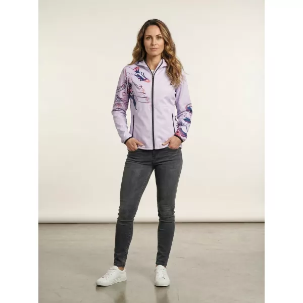  Ženska vrhunska softshell jakna ALTISPORT VOJ/ALW064JACK01 LILA 