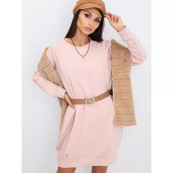  Haljina BASIC FEEL GOOD RV-TU-5184.93P JARKO RUŽIČASTA 