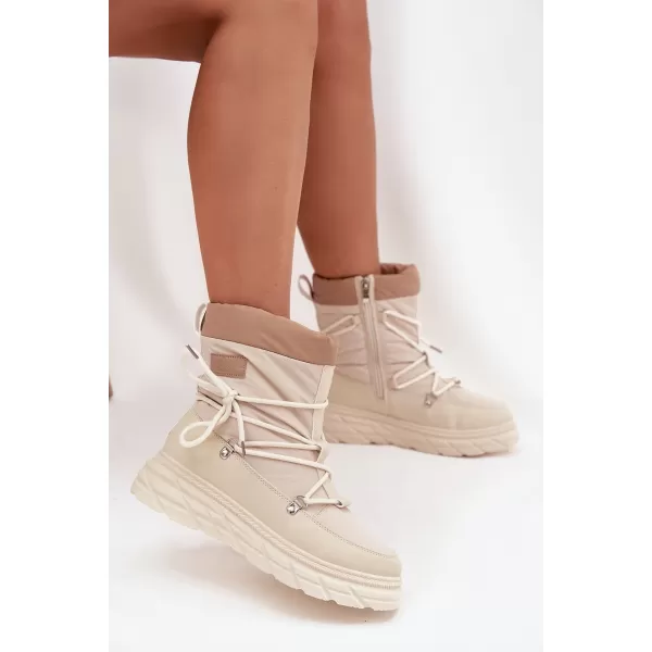  Ženske zimske čizme LEE COOPER LCJ-25-44-3931 BEŽ 