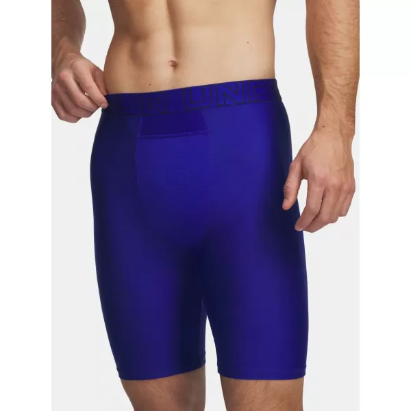  Muške bokserice UNDER ARMOUR PERFORMANCE POUCH - SOLID 9IN - 2 6012561-400 PLAVA 