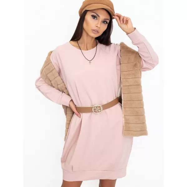  Haljina BASIC FEEL GOOD RV-TU-5184.93P JARKO RUŽIČASTA 