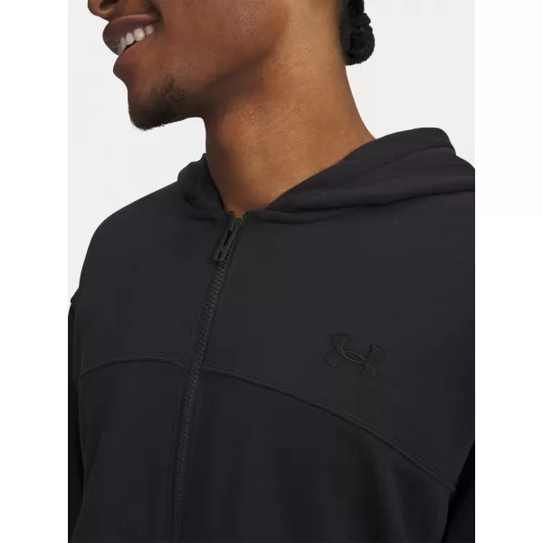  Muški sweatshirt UNDER ARMOUR RIVAL LW FZ 6009346-001 CRNA 