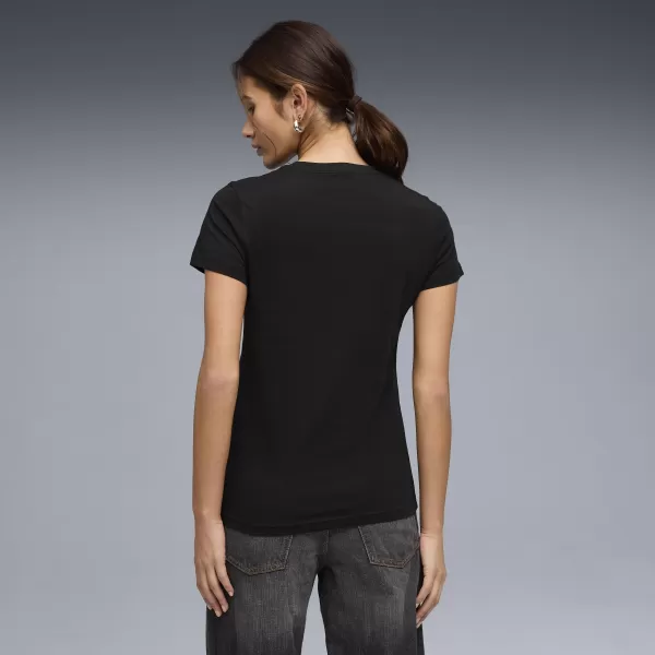  Ženska majica kratkih rukava PUMA GRAPHICS TEE 3 691912_01 PUMA CRNA 