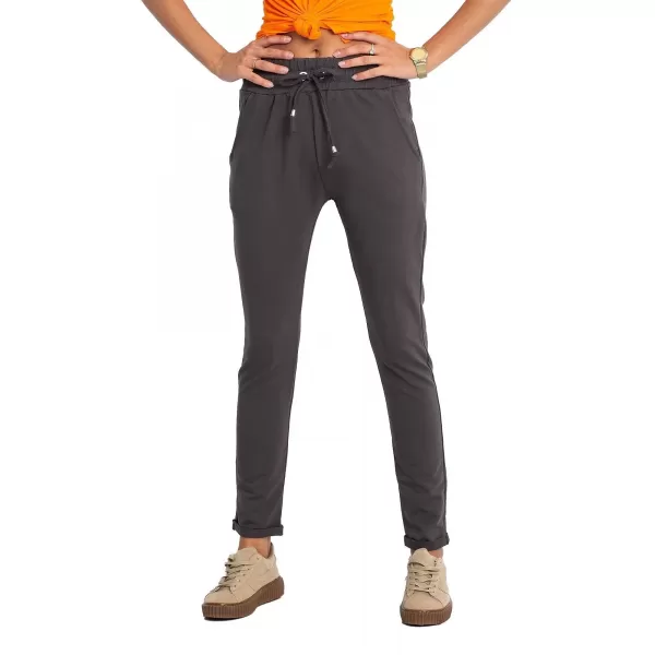  Ženske trenirke BASIC FEEL GOOD RV-DR-3698.08X TAMNI KAKI 
