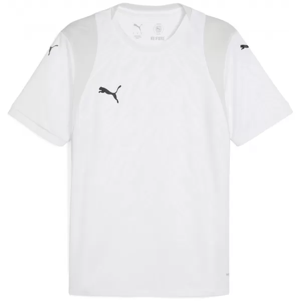 Funkcionalna muška majica PUMA TEAMCUP JERSEY 706272-04 PUMA BIJELA/PUMA CRNA 