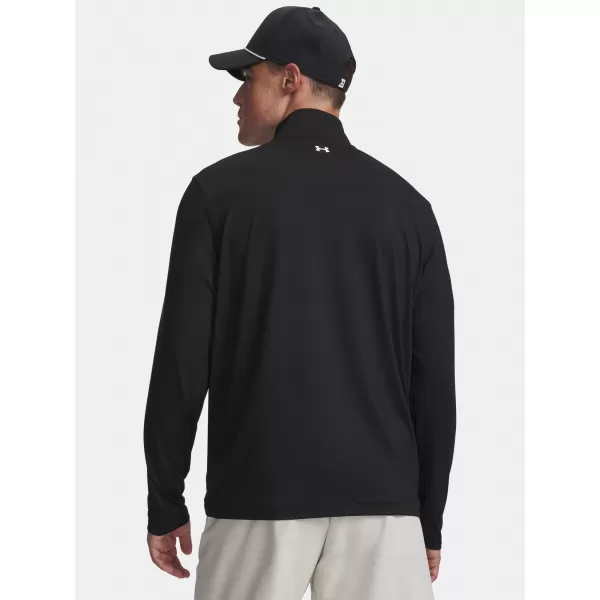  Muška majica kratkih rukava UNDER ARMOUR T2G 1/4 ZIP 6010129-001 CRNA 