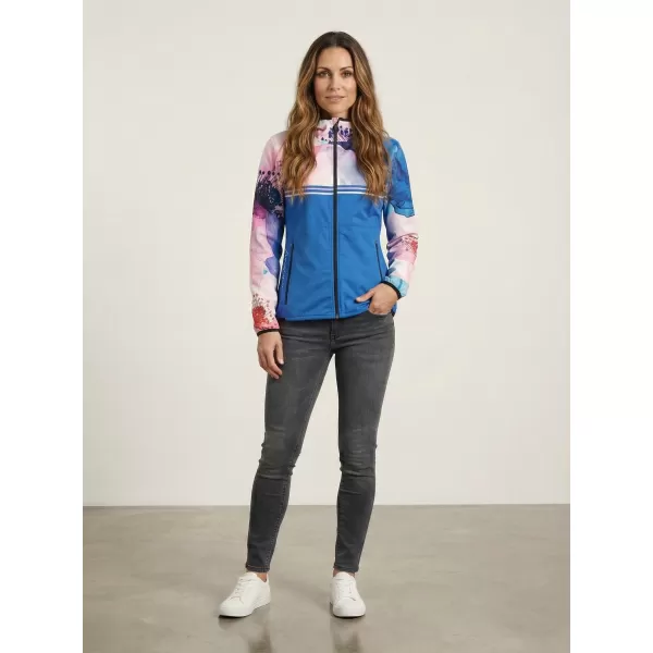  Ženska vrhunska softshell jakna ALTISPORT VOJ/ALW117JACK01 PLAVA/RUŽIČASTA 