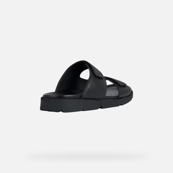  Muške papuče GEOX XAND 2S G002593 CRNA 