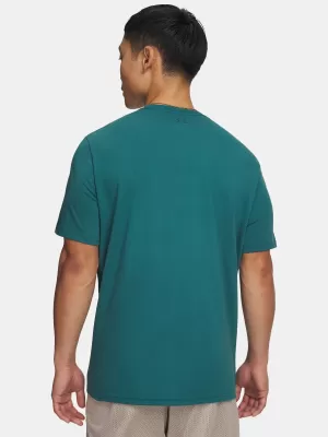 Muška majica kratkih rukava UNDER ARMOUR TEAM ISSUE WORDMARK SS 1329582-338 ZELENA