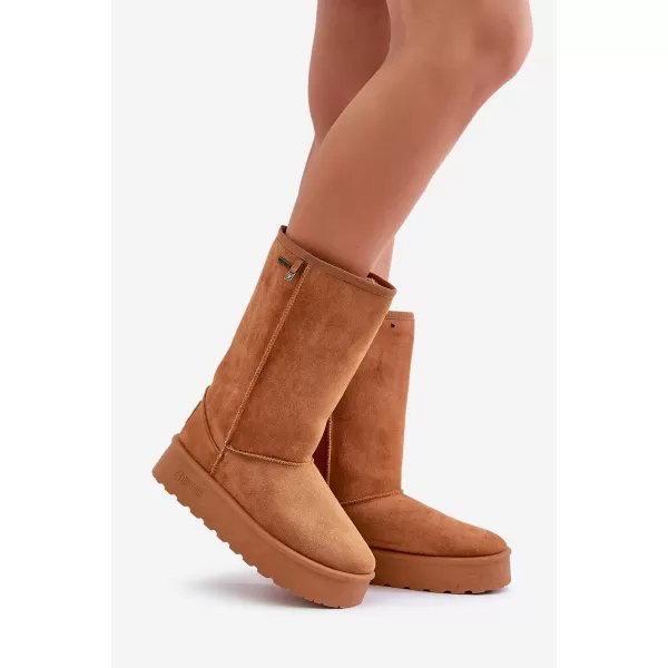  Ženske cipele BIG STAR OO274893 SMEĐA/BEŽ Big Star Shoes 