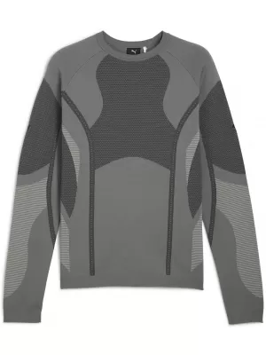 Muški sweatshirt PUMA X SAN SAN GEAR KNIT LS 632549-08 HLADNA SREDNJE SIVA