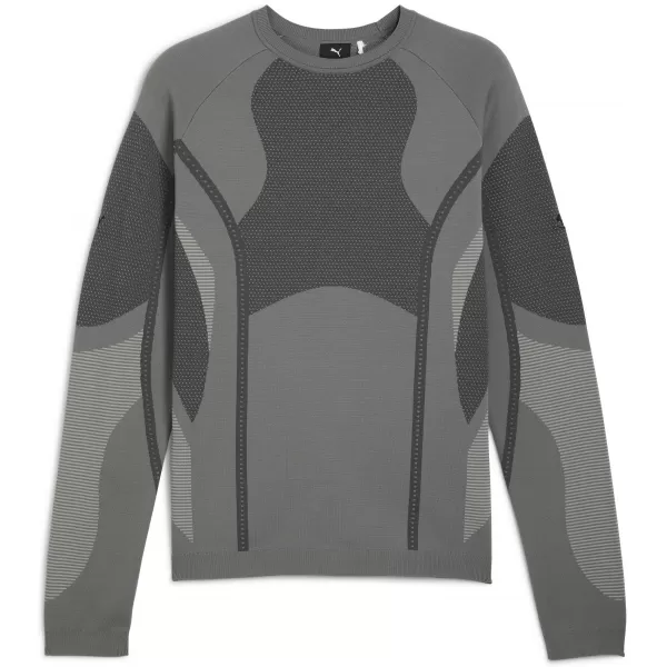  Muški sweatshirt PUMA X SAN SAN GEAR KNIT LS 632549-08 HLADNA SREDNJE SIVA 