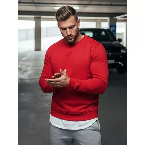  Muški sweatshirt DSTREET BX3867 CRVENA 