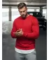 Muški sweatshirt DSTREET BX3867 CRVENA