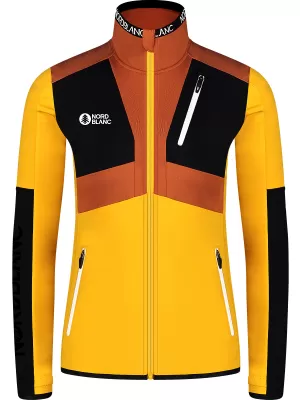 Ženska powerfleece majica NORDBLANC RIVA NBWFL8289 JANTAR