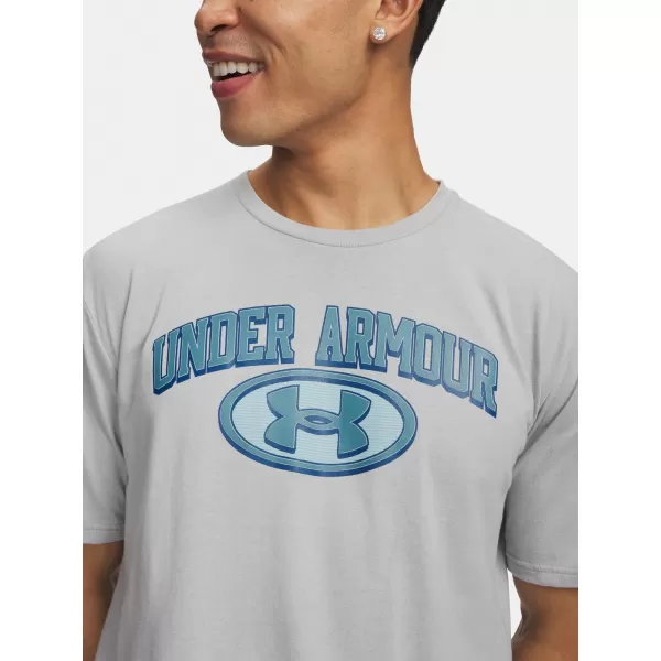  Muška majica kratkih rukava UNDER ARMOUR UA M WM LOCKER TAG SS 6012778-011 SIVA 
