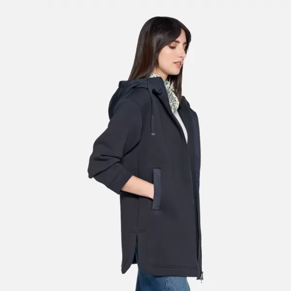  Ženska parka GEOX SWEATER G012426 TAMNOPLAVA 
