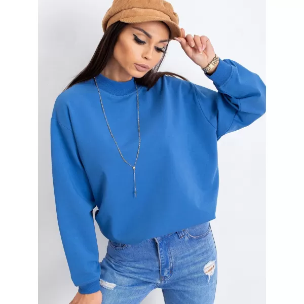 Ženski sweatshirt BASIC FEEL GOOD RV-BL-5185.73P TAMNOPLAVA 