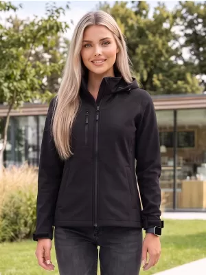 Ženska softshell jakna ALTISPORT NoPrint NP/ALW945 CRNA