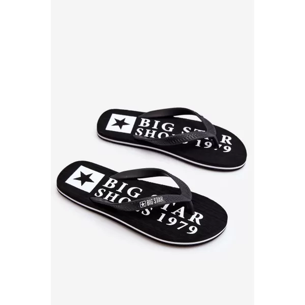  Muške japanke BIG STAR LL174444 BLACK Big Star Shoes 