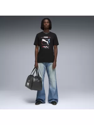 Muška majica kratkih rukava PUMA GRAPHIC TEE 691786_01 PUMA CRNA
