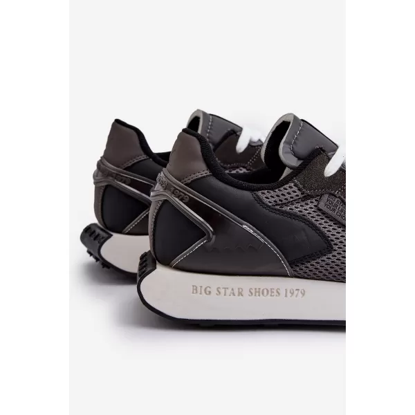  Muške tenisice BIG STAR NN174347 BLACK Big Star Shoes 