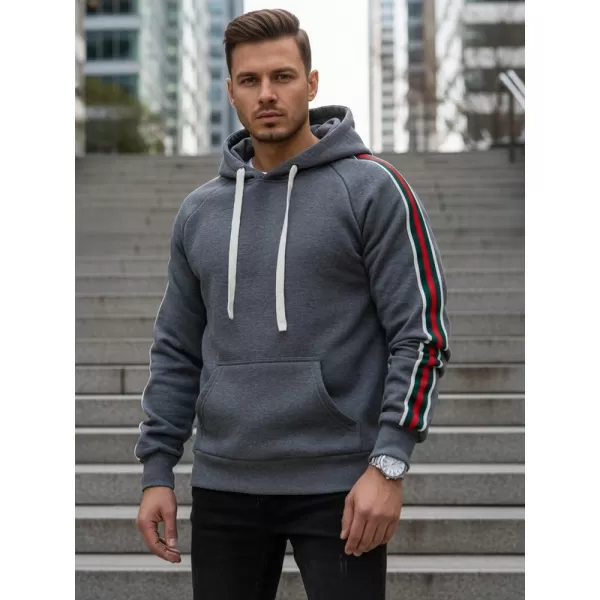  Muški sweatshirt DSTREET BX5938 SIVA 