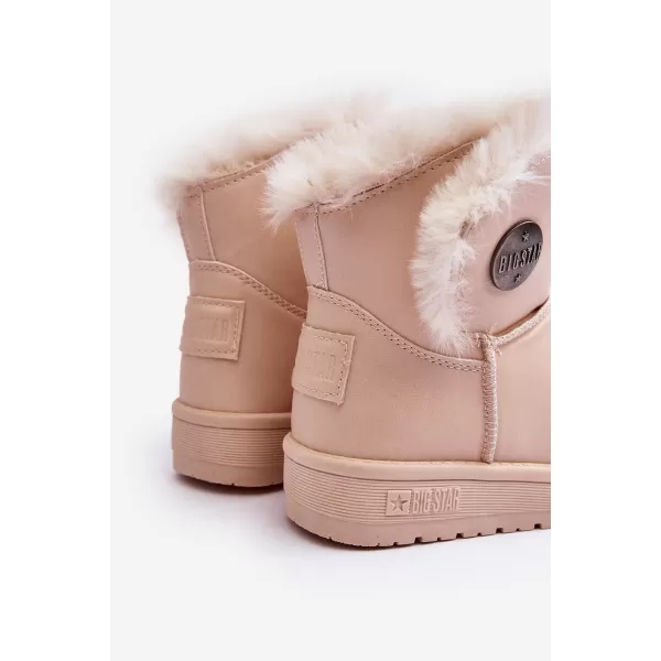  Dječje zimske cipele BIG STAR MM374084 BEŽ Big Star Shoes 