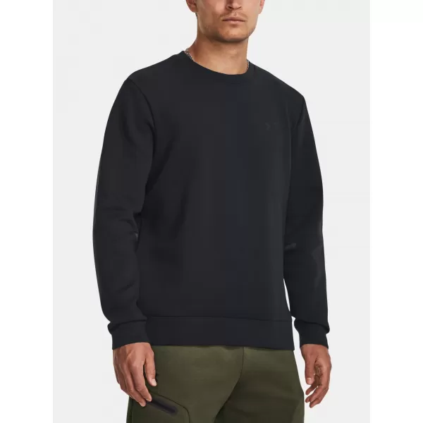  Muški sweatshirt UNDER ARMOUR UA UNSTOPPABLE FLC CREW 1381688-001 CRNA 
