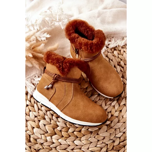  Dječje čizme za snijeg BIG STAR BB374058BS CAMEL Big Star Shoes 