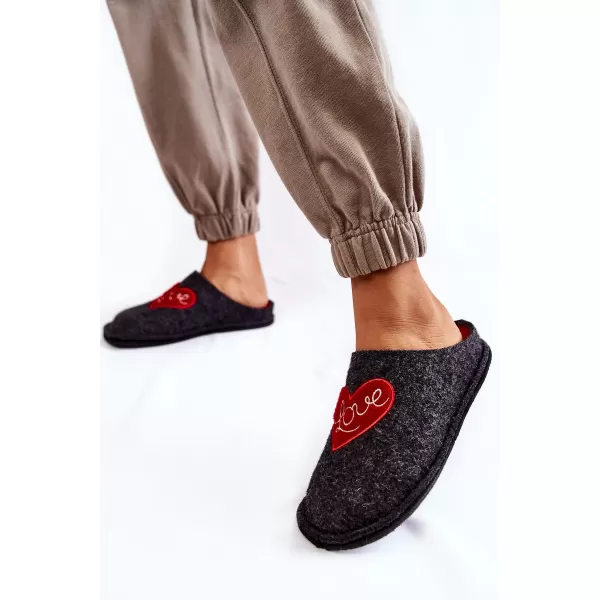  Ženske papuče BIG STAR KK276019 BLACK/RED Big Star Shoes 