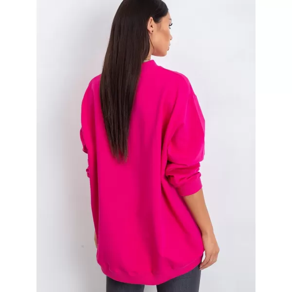  Ženski sweatshirt BASIC FEEL GOOD RV-BL-5185.79P FUKSIJA 