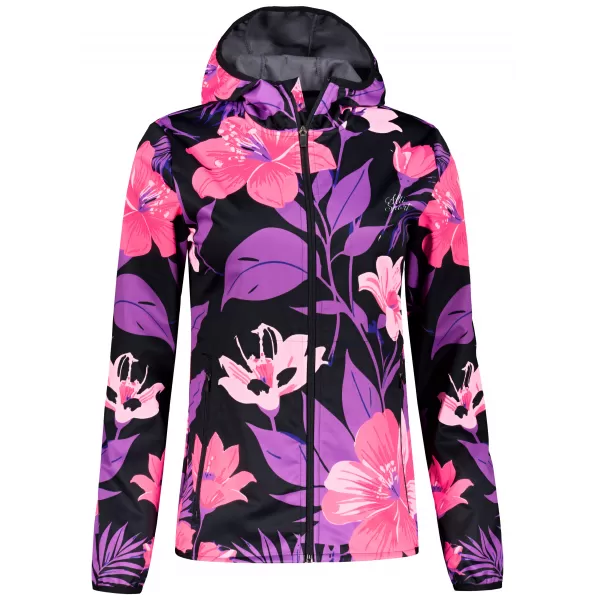  Ženska vrhunska softshell jakna ALTISPORT VOJ/ALW115JACK01 LJUBIČASTA/CRNA 