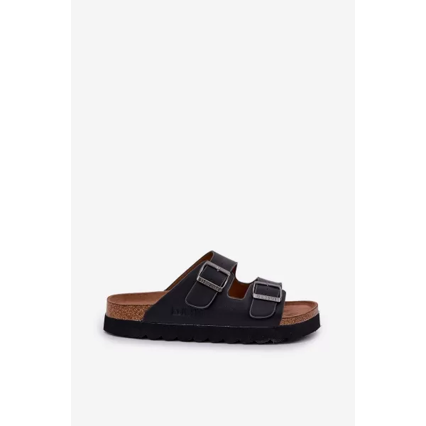  Muške papuče BIG STAR NN174531 BLACK Big Star Shoes 