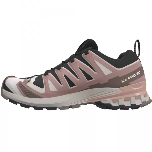  Ženske cipele SALOMON XA PRO 3D V9 W L47882800 CRNA/BURLWOOD/MAHAGONI RUŽA 