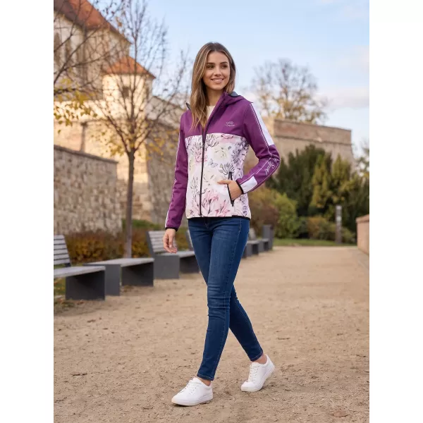  Ženska vrhunska softshell jakna ALTISPORT VOJ/ALW008JACK01 TAMNOCRVENA 