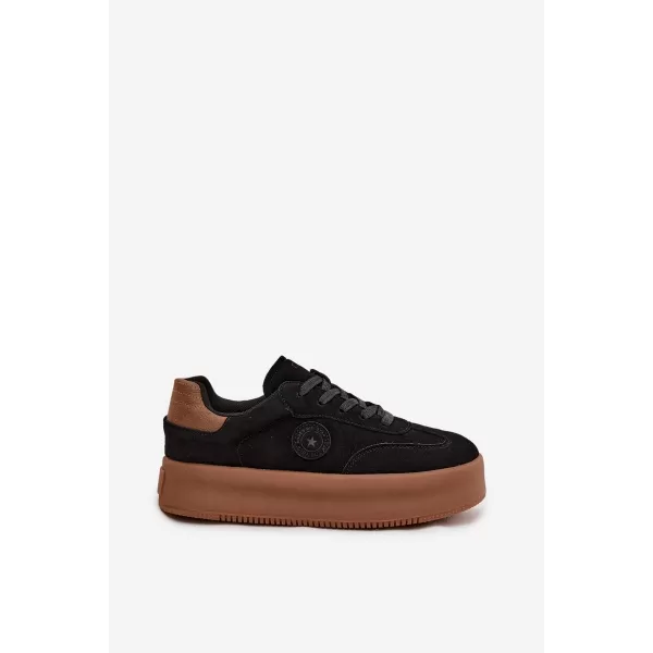 Ženske tenisice BIG STAR SS274761 BLACK Big Star Shoes 