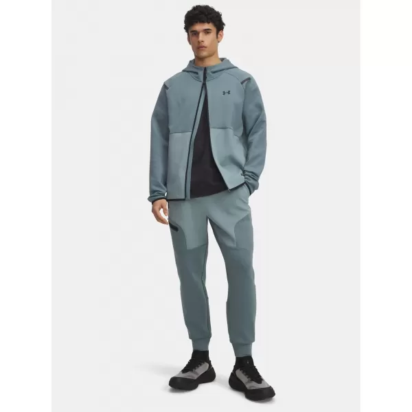  Muške trenirke UNDER ARMOUR UA UNSTOPPABLE FLC JGR EU 1389353-587 PLAVA 