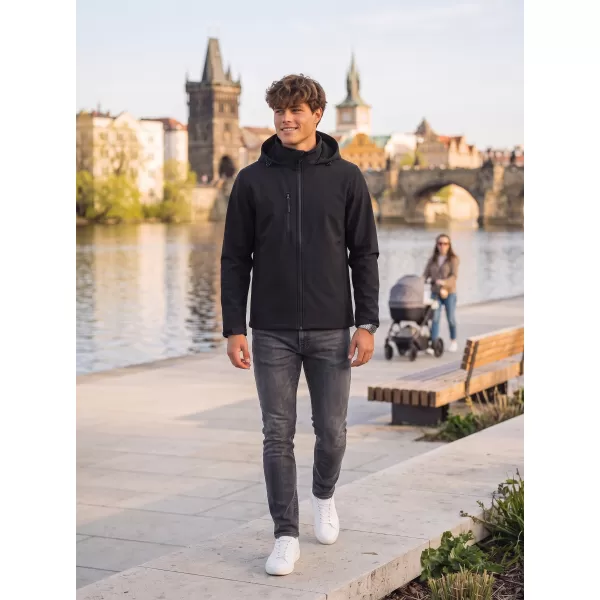  Muška softshell jakna ALTISPORT NoPrint NP/ALM845 EBANOVINA SIVA 