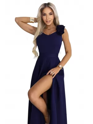 Haljina NUMOCO 643-4 TAMNOPLAVA